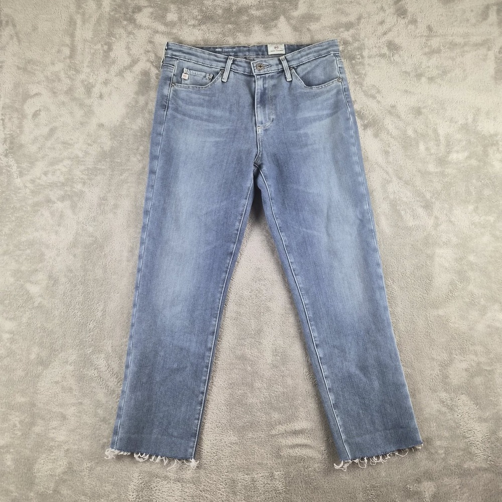 AG Adriano Goldschmied Prima Jeans Womens 27x24 Japanese Stretch Denim Cigarette